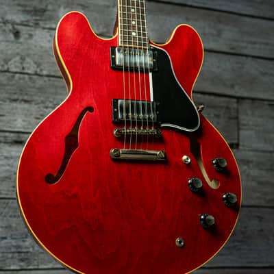 Gibson Custom Murphy Lab 1961 ES-335 Reissue Ultra Light Aged - Sixties Cherry image 4