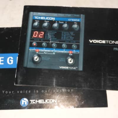 TC Electronics TC Helicon Voicetone Create Effects Processor 2010 - BLACK image 5