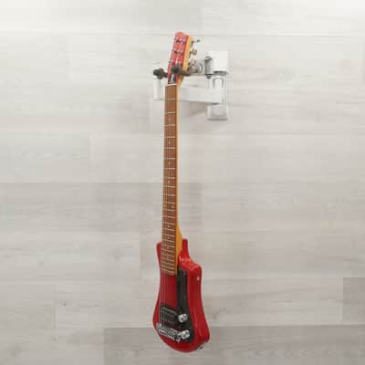 Hofner Shorty Electric Guitar - Red image 6