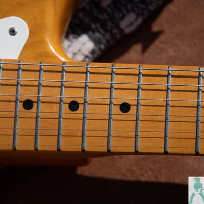 Early 90's Fender ST54-85RV "Custom Edition" '54 Stratocaster Reissue - Nitro Finish - Made in Japan (FujiGen) - Pro Set Up w Perfect Frets/Action/Intonation! (Extrad) image 14