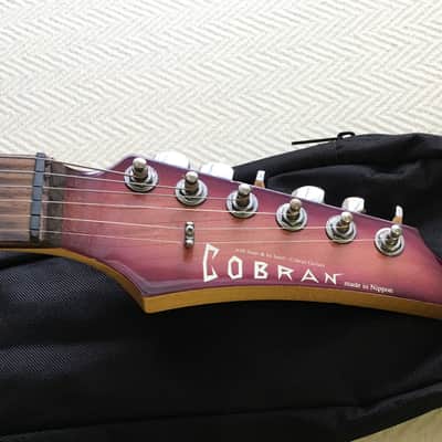 Cobran superstrat guitar. Made in Japan. Caparison father's brand. Ultra-thin 1.5cm neck thickness. image 4