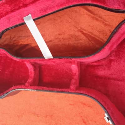 EKO real Vintage Acoustic Guitar Hard Case made in Italy ca. 1969 * this old case is super cool! * perfect for old Dreadnought and OM Guitars * good strong condition! all latches/hinges/handle okay! * very rare collectible * image 3