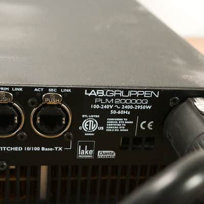 Lab Gruppen PLM 20000Q Powered Loudspeaker Management System CG0105G image 11