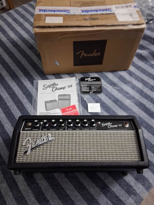 Fender Super Champ X2 HD 2-Channel 15-Watt Guitar Amp Head 2012 - 2021 - Black image 1