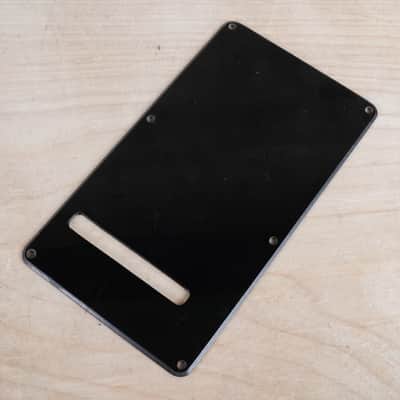 Tokai Guitar Backplate Spring Cover Tall Black [87mm x 155mm] image 3