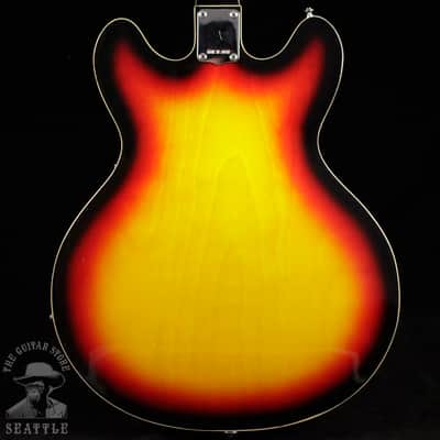 Trump Semi-Hollow Electric Guitar Sunburst image 4