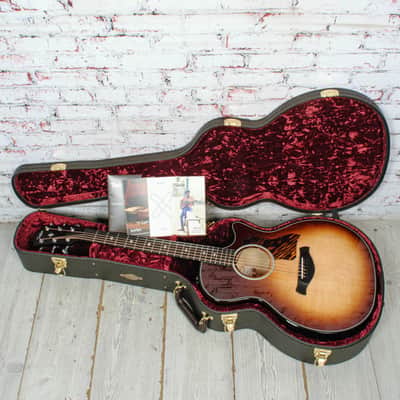 Taylor - (2025) Builder's Edition 514ce - Acoustic-Electric Guitar - Tobacco Kona Burst Top - w/ Taylor Deluxe Hardshell Brown Case - x5073 USED image 10