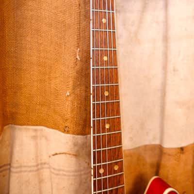 Hagstrom Viking 1960's Cherry Red image 5