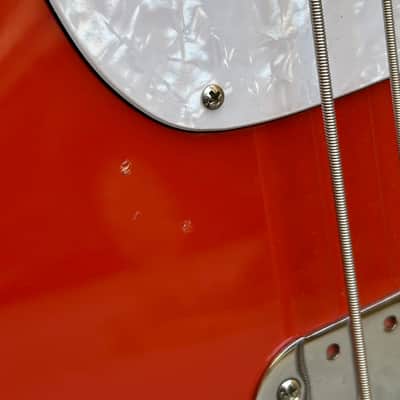 Fender Mustang made in Japan 2008 - Fiesta Red image 3