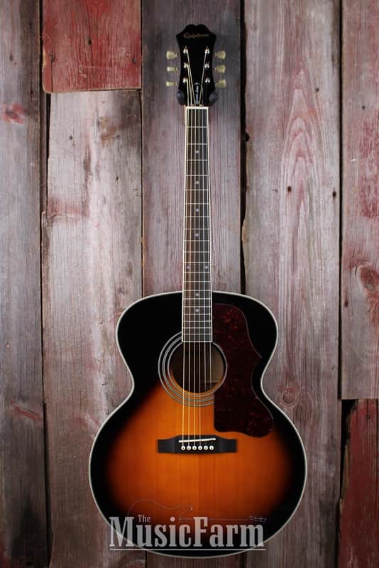 Epiphone Limited Edition EJ200 Artist Acoustic Guitar Jumbo Vintage Sunburst image 1