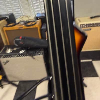 Stagg EDB-3/4-H 3/4-Size Electric Double Bass with Gig Bag 2010s - Honey image 6