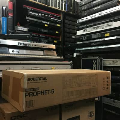 Sequential Prophet 5 Rev 4 Reissue 61-Key Polyphonic Analog Synthesizer keyboard MINT //ARMENS// image 1