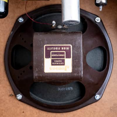 1966 Silvertone 1481 Vintage Tube Amp Class A 1x8 Jensen, Serviced image 10