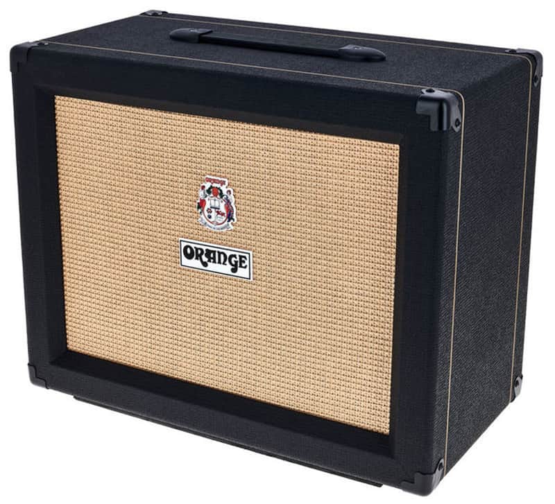 Brand New Orange PPC112 12" 60 Watt Guitar Speaker Cabinet - Black image 1