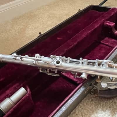 ✨Carl Fisher Metal clarinet✨ 1940s - Silver plate image 12
