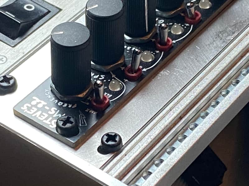 Unbranded 3U to 1U aluminium adaptor plate to fit intellijel format 1U rails 2025 - Brushed aluminium image 1