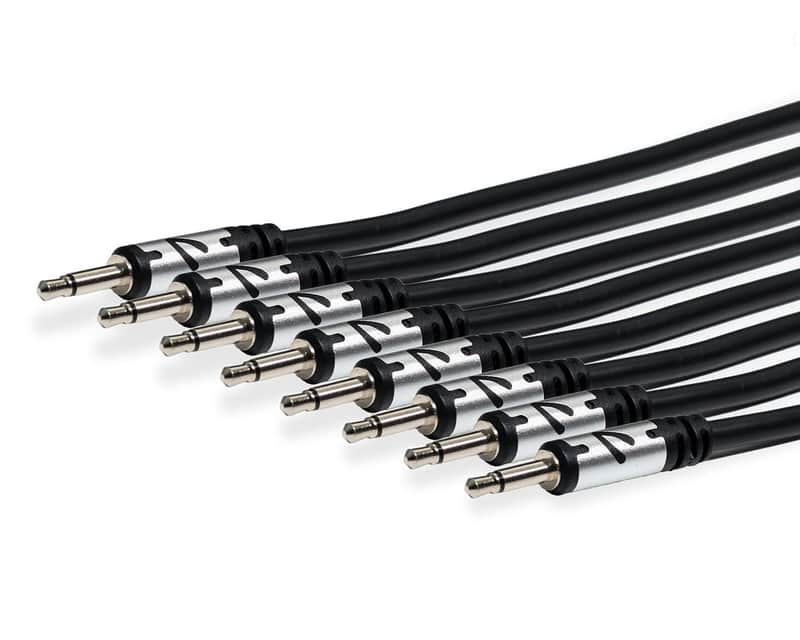 Joranalogue 30cm Patch Cable 8-Pack - Black image 1