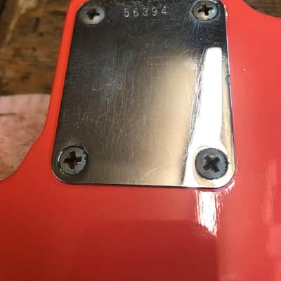Fender Precision Bass with Rosewood Fretboard 1962 - 1964 - Fiesta Red image 7