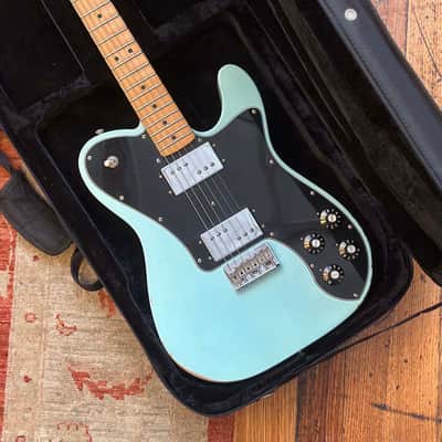Fender Vintera Road Worn '70s Telecaster Deluxe - Daphne Blue image 13