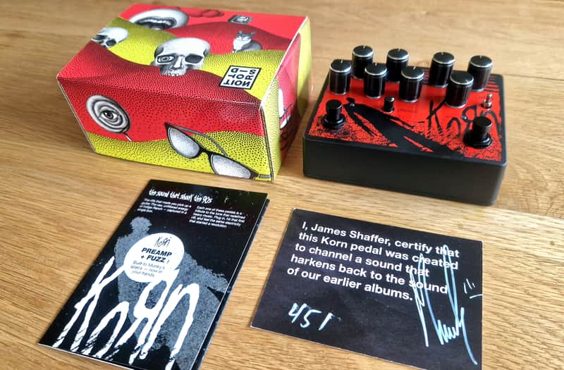 Korn Indigo Ranch Sludge Pedal | "Munky" James Shaffer Signature Limited Edition | KHDK Electronics image 1