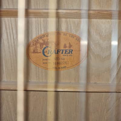 Crafter MD-60 early-90s - Gloss polyurethane image 4