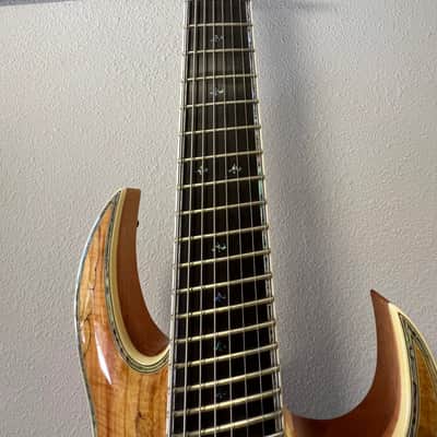B.C. Rich Shredzilla Extreme 8 Exotic Electric Guitar, Spalted Maple, BRAND NEW!!! With BC Rich Gig! image 5
