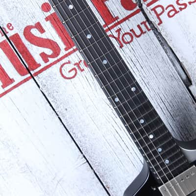 Dean USA ML Custom Metallic Silver to Metallic Black Fade Electric Guitar w Case image 10