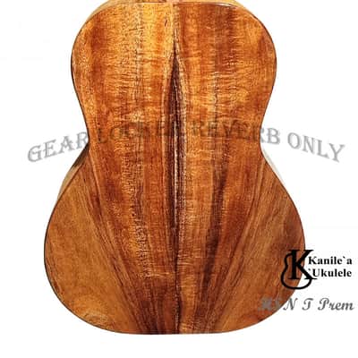 Kanile`a HNS T Prem 25th anniversary Sea Turtle Tenor ukulele with Premium Koa wood image 6