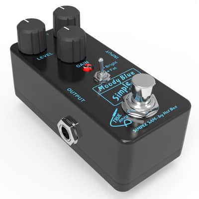 Simple Sam Moody Blue Overdrive Classic Blues Mood Style Ov/drive Guitar Effect Pedal image 2