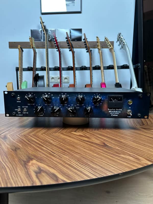 Tegeler Audio Manufaktur Creme Stereo Bus Compressor / Mastering Equalizer 2020 - Blue image 1