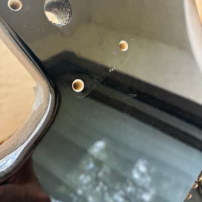N/A Brand unbranded loaded fender squier Stratocaster Strat body project - Rail pickups Black image 16