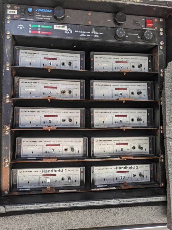 Sennheiser Mikroport EM2003 Transmitter Lot image 1