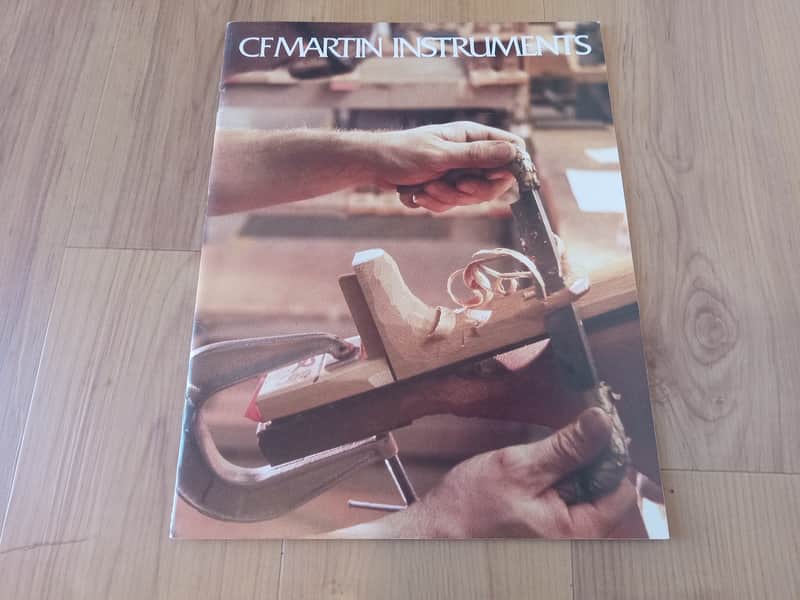 Vintage 1986 CF Martin Instruments Full-Color Guitar Catalog! Rare, Original Case Candy, Paperwork! image 1