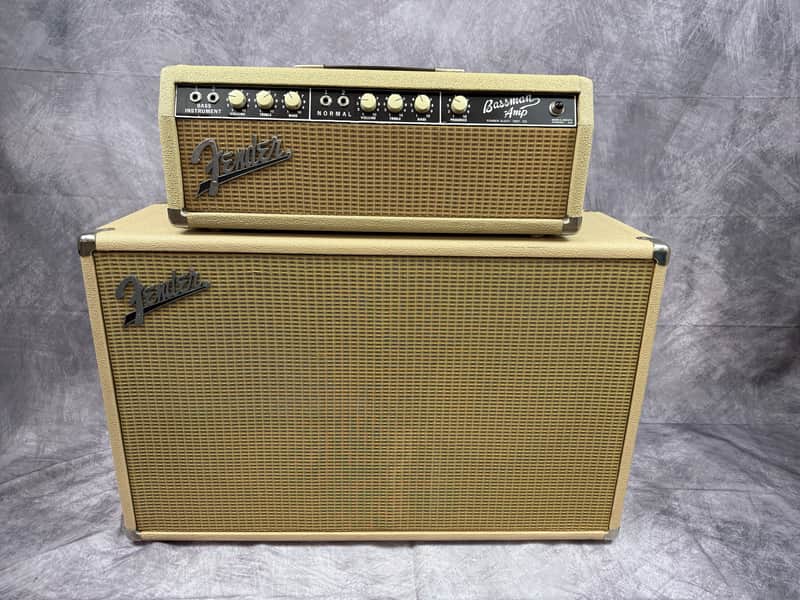 1963 FENDER BASSMAN BLONDE PRE-CBS 6G6-B VINTAGE TUBE AMP image 1