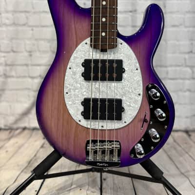 Ernie Ball Music Man StingRay Special 4 HH with Rosewood Fretboard 2025 Purple Sunset image 2