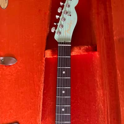 Fender American Ultra Luxe Telecaster 2021 - 2024 - Surf Green image 4