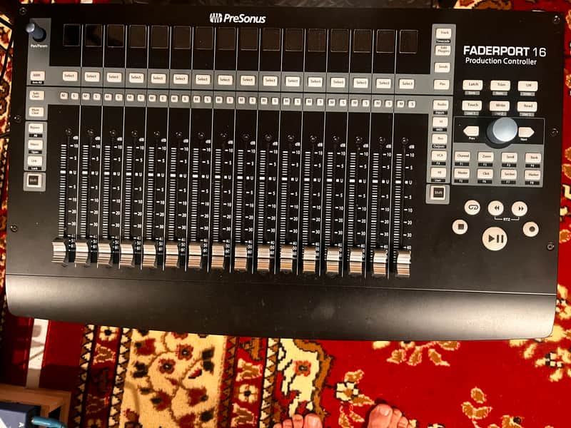 PreSonus Faderport 16 USB DAW Control Surface 2018 - Present - Black image 1