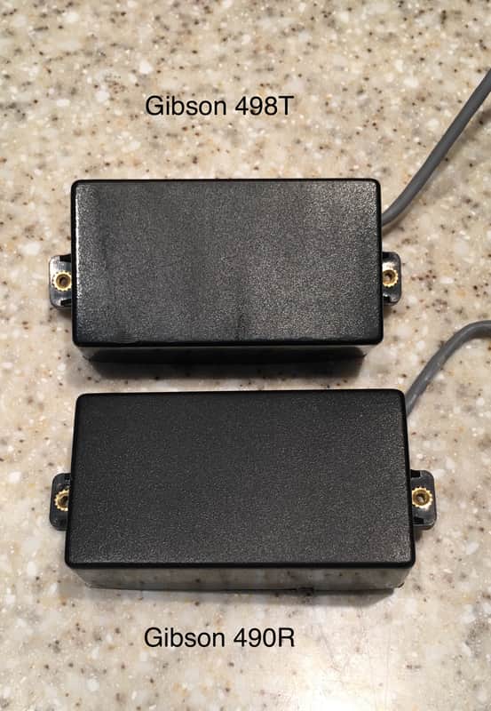 Gibson 498T / 490R 2013 Black Pickups image 1