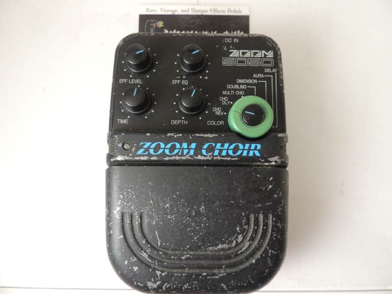 Vintage Zoom 5050 Choir Chorus Delay Effects Pedal Free USA Shipping image 1