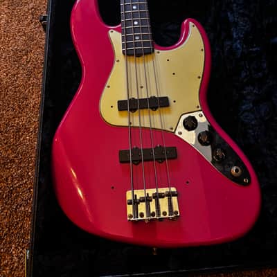 Fender Custom Shop Time Machine Journeyman 1965 Jazz Bass, Faded Dakota Red Rosewood image 2