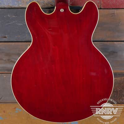 Gibson ES-355TDC w/ Lyre Vibrola 1967 - Cherry image 3