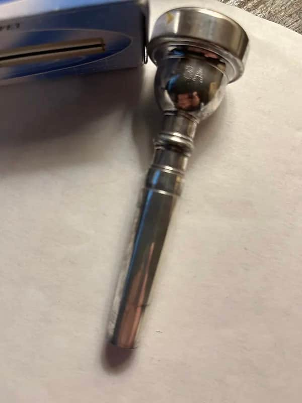 Silver Plated Trumpet Mouthpiece 3A image 1