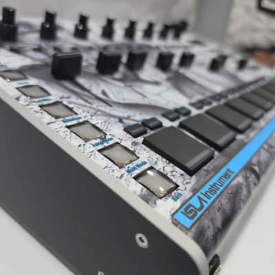 Isla Instruments S2400 Desktop Sampler 2019 - Present - Black with removable Vinyl Pete Rock Skin image 7