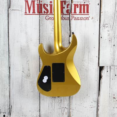 Jackson X Series Soloist SLX DX Solid Body Electric Guitar Gold Bullion Finish image 6