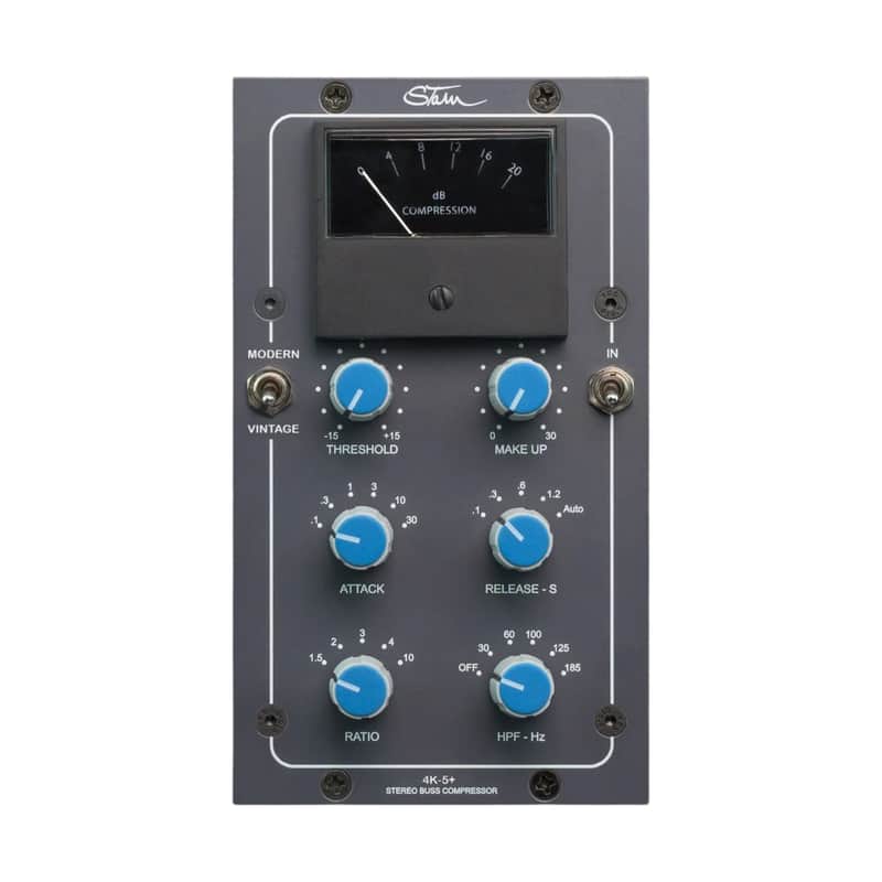 Stam Audio 4K-5+ 500 Series Stereo VCA Compressor image 1