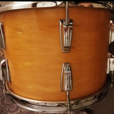 Ludwig 9x13 Six Ply tom Late 70s-early 80s - Thermogloss Natural Maple image 8