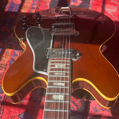 1967 Gibson ES-330TD Sparkling Burgundy Metallic image 2