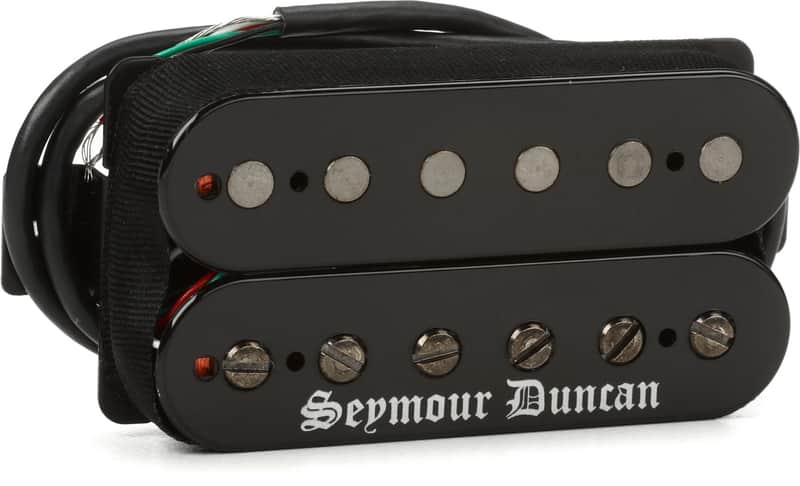 Seymour Duncan Black Winter Bridge Humbucker Pickup - Black image 1
