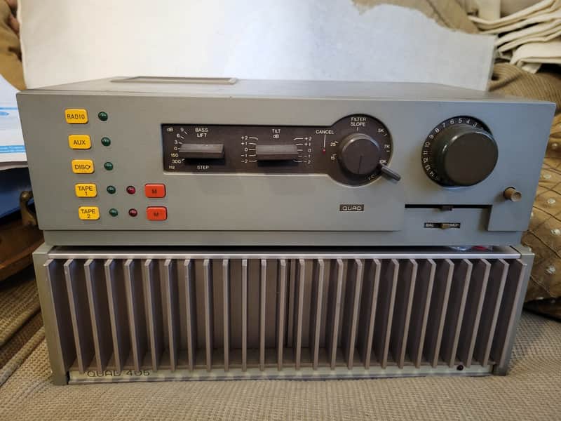 ジャンクQUAD 405-2Current Dumping Amplifier ジャンクQUAD 405-2Current Dumping Amplifier The Current Damping of