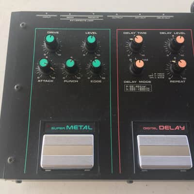 Maxon DUE-3 Digital Multi Effects Processor Vintage Super Metal Delay Chorus image 3